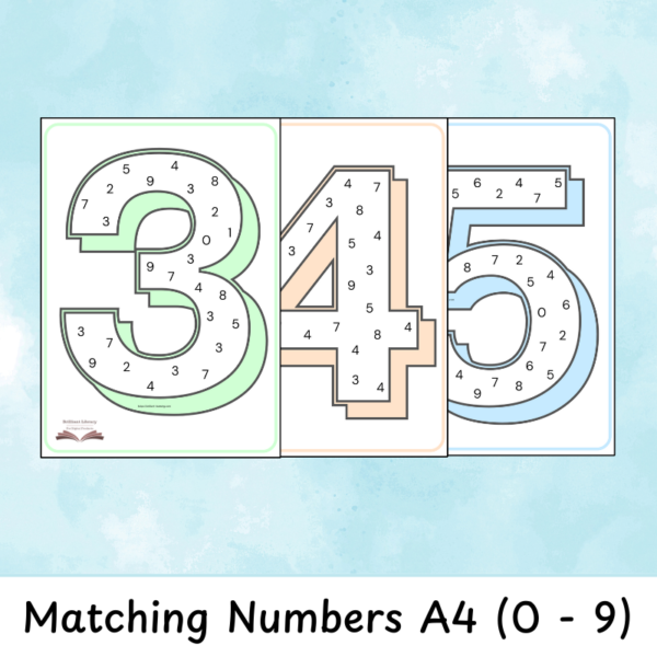 ⁦Matching Numbers⁩ - الصورة ⁦2⁩